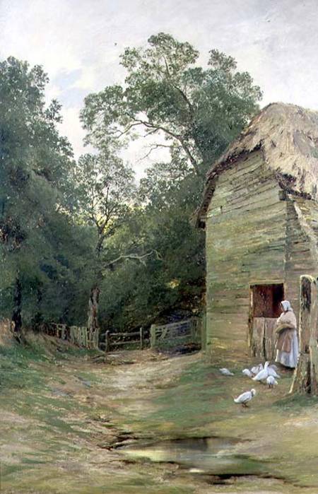A Surrey Farmyard from John Clayton Adams
