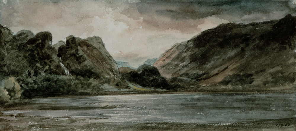 Derwentwater, Cumberland from John Constable