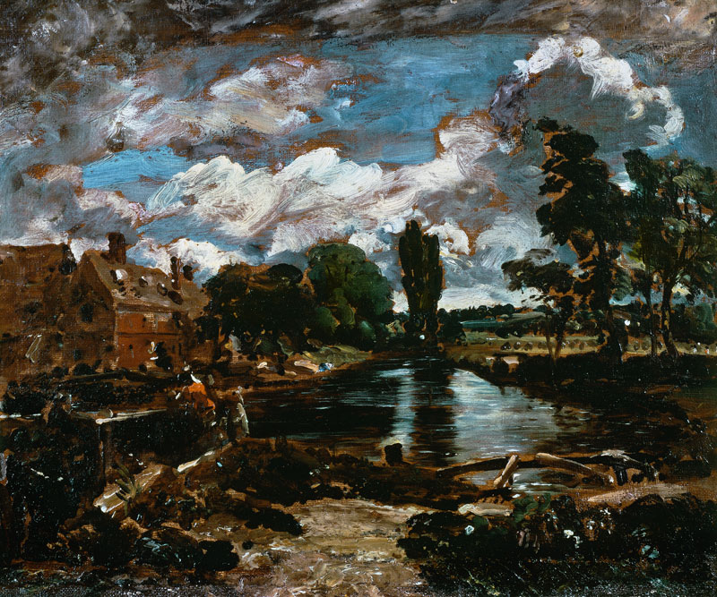 Flatford Mill from a Lock on the Stour, c.1811 from John Constable