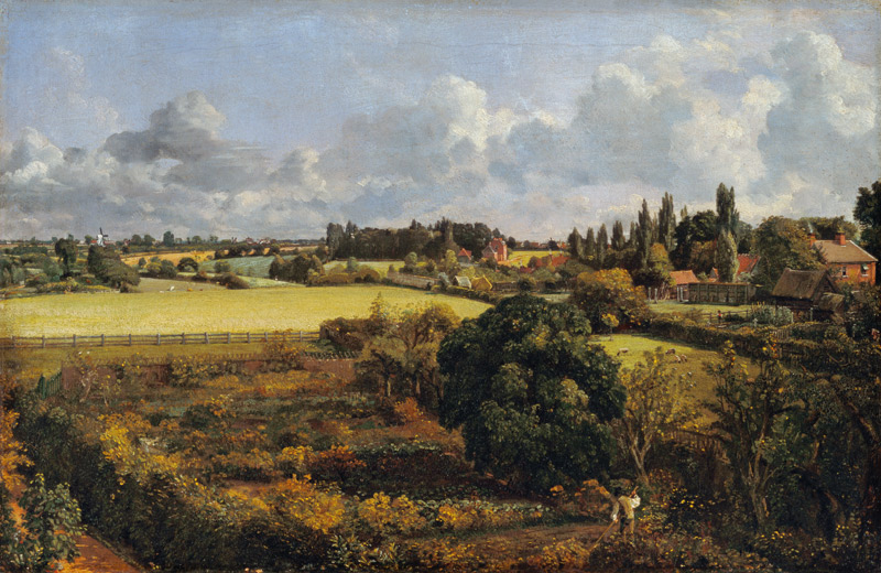 Golding Constable's Kitchen Garden from John Constable