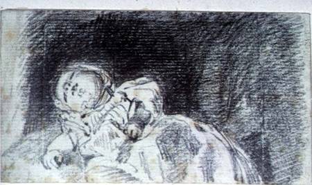 A baby (possibly Maria Louisa Constable) from John Constable