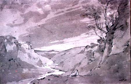On the Dove near Buxton from John Constable