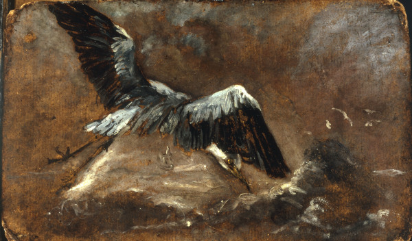 J.Constable, Study of a Heron. from John Constable