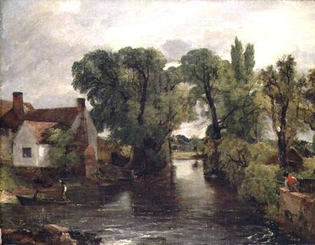 The Mill Stream from John Constable