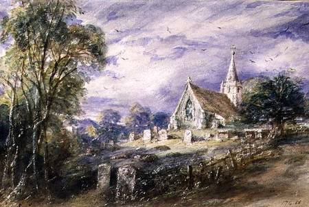 Stoke Poges Church from John Constable