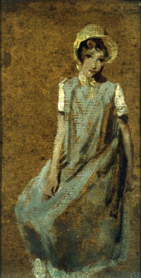 J.Constable, Study of a Girl, 1909.