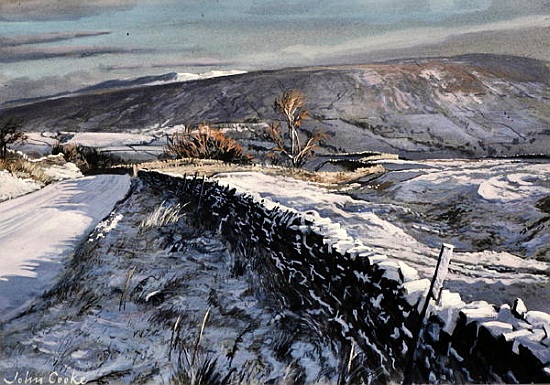 Winter Morning Above Dentdale, Cumbria from John  Cooke