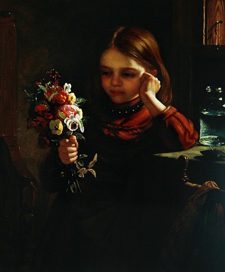Girl with Flowers from John Davidson