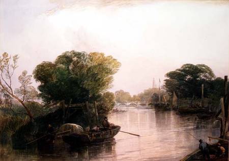 The Thames at Kew from John Francis Salmon