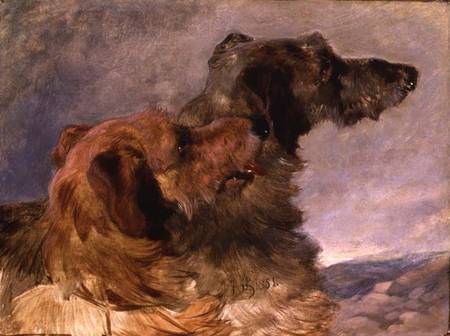 Two Deerhounds from John Frederick Herring d.Ä.