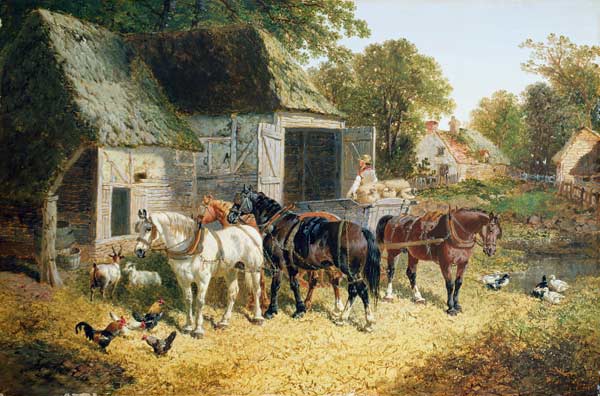 Horses in Harness from John Frederick Herring d.J.