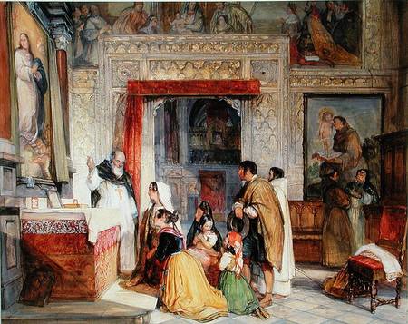 The Sacristy of Toledo Cathedral from John Frederick Lewis