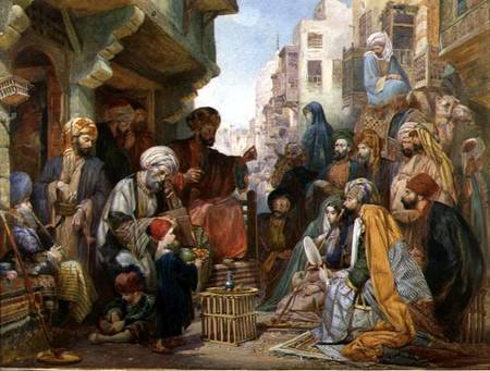 A Street in Cairo from John Frederick Lewis