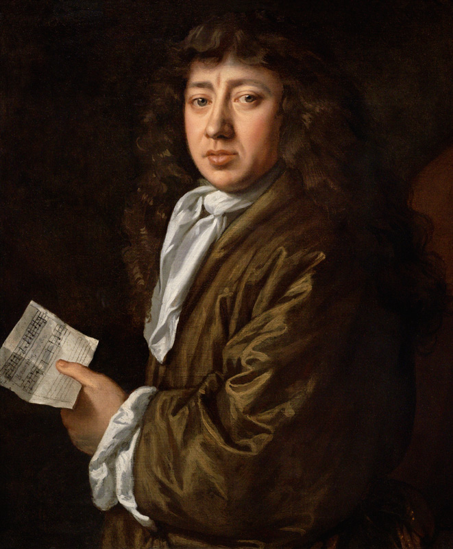 Portrait of Samuel Pepys (1633-1703) 1666 from John Hayls