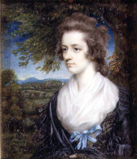 Portrait of Margaret Hazlitt, Sister of William Hazlitt from John Hazlitt
