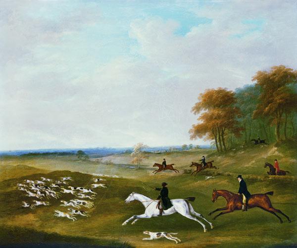 Hunt with Hounds from John Nost Sartorius