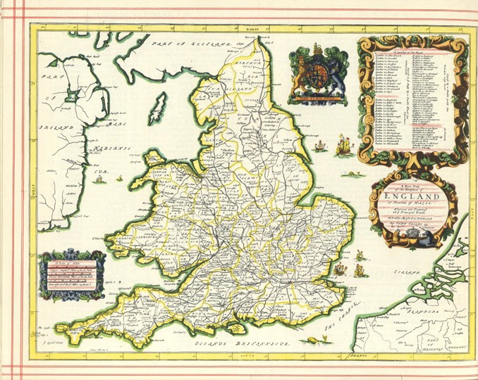 Britannia Atlas from John Ogilby