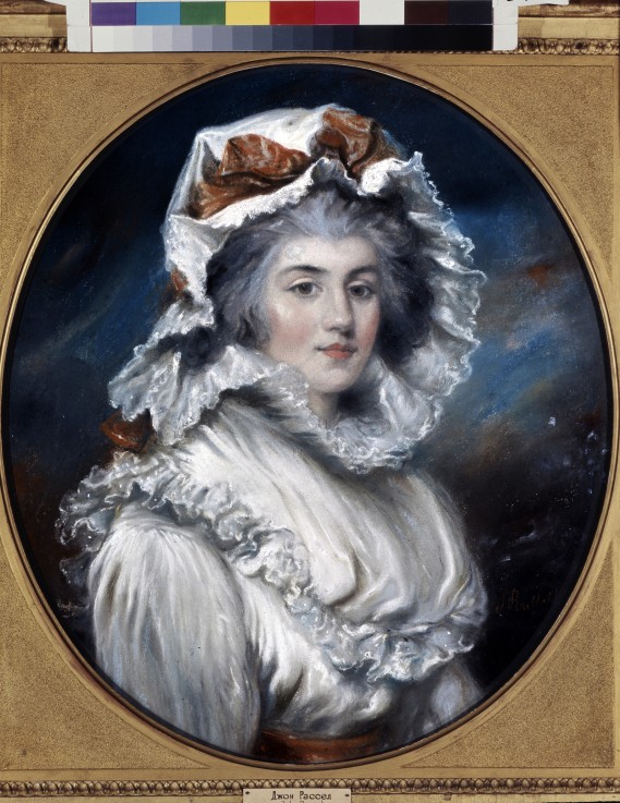 Portrait of a Girl in a Bonnet from John Russell