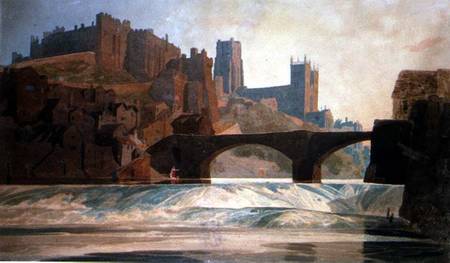 Durham Castle and Cathedral from John Sell Cotman