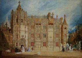 Abbatial House at the Abbey of St. Ouen at Rouen