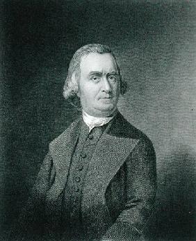 Samuel Adams (1722-1803) engraved by G.F. Storm (fl.c.1834) after a drawing of the original by James