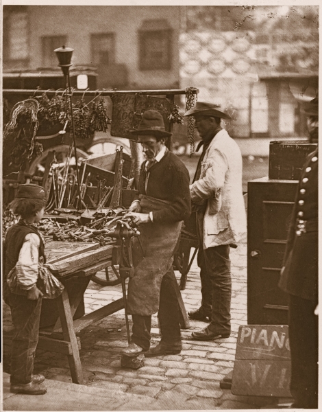 The Street Locksmith, from ''Street Life in London'', 1877-78 (woodburytype)  from John Thomson