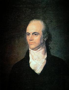 Aaron Burr (1756-1836) Vice President of the USA, c.1802 (oil on canvas)