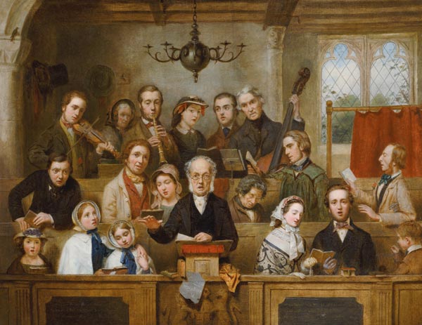 The village choir from John Watkins Chapman
