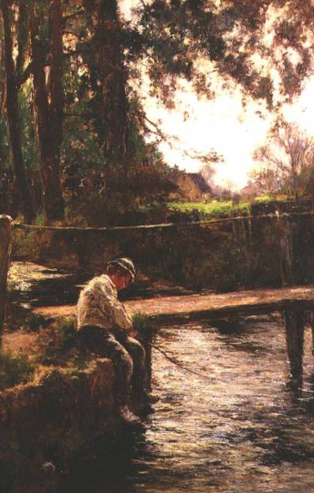 The Young Angler from John White