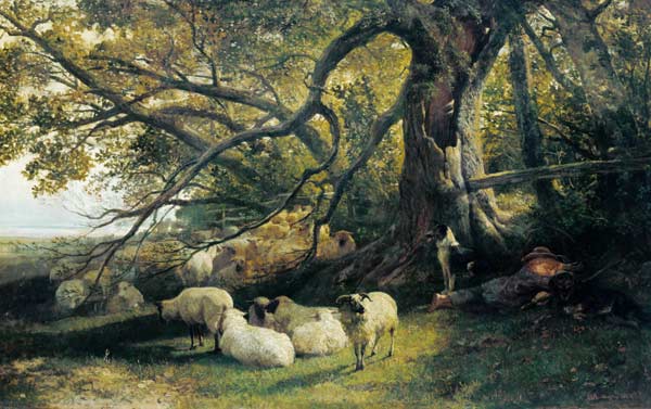 Resting Flock from John William Bottomley
