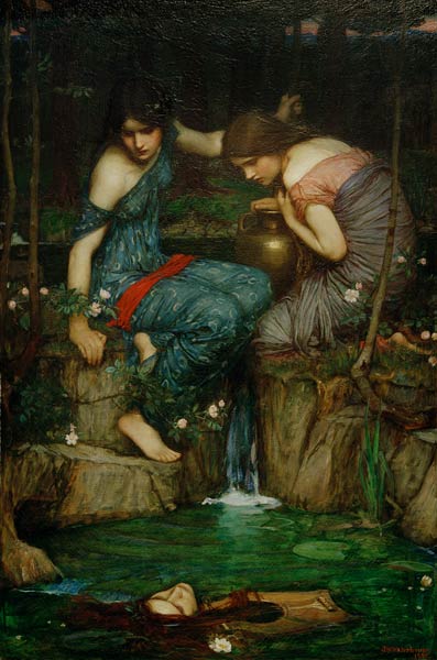 Waterhouse / Nymphs / Orpheus from John William Waterhouse