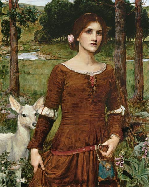 The Lady Clare from John William Waterhouse