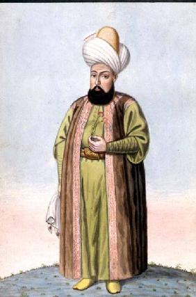 Othman (Osman) I (1259-1326), founder of the Ottoman empire, Sultan 1299-1326, from 'A Series of Por