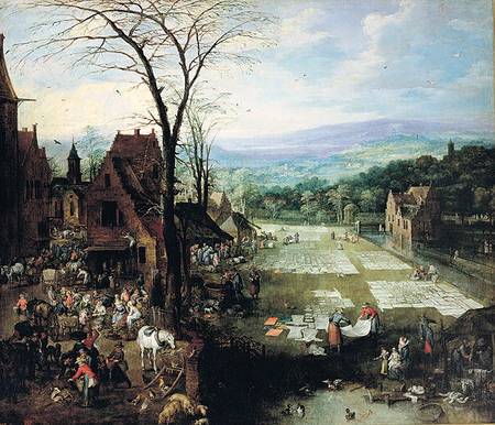 Market and Bleaching Ground from Joos de Momper