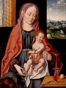 Maria with the child. from Joos van Cleve