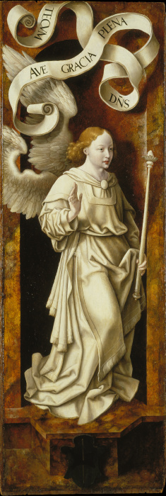 Angel of the Annunciation from Joos van Cleve