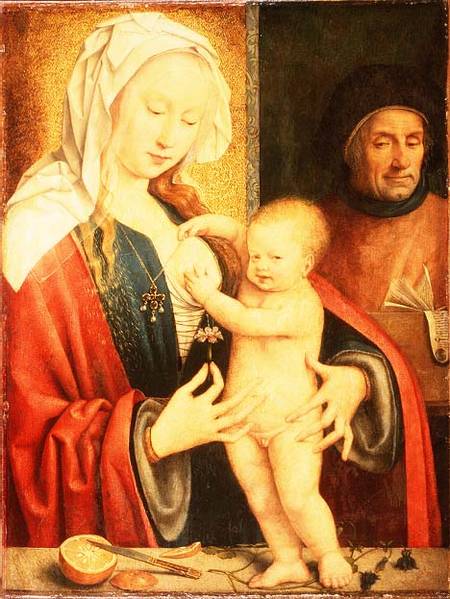 The Holy Family from Joos van Cleve (eigentl. van der Breke)