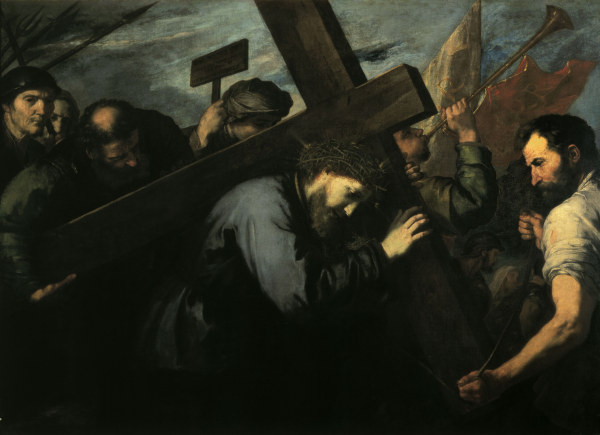 J.de Ribera, Kreuztragung from José (auch Jusepe) de Ribera