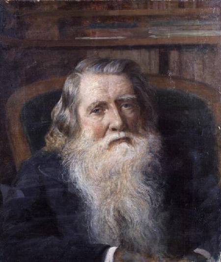 Portrait of John Ruskin (1819-1900) from Joseph Arthur Palliser Severn