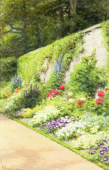 The Artist''s Garden from Joseph Farquharson
