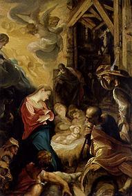 The adoration of the shepherds from Joseph Heintz the Elder