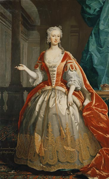 Susanna, 4th Countess of Shaftesbury from Joseph Highmore