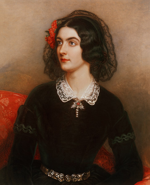 Portrait the Lola Montez (1820-1861) from Joseph Karl Stieler