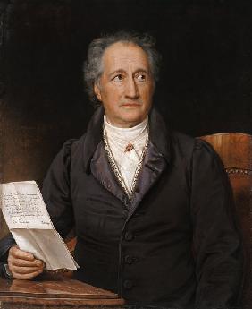 Portrait Johann Wolfgang of Goethe