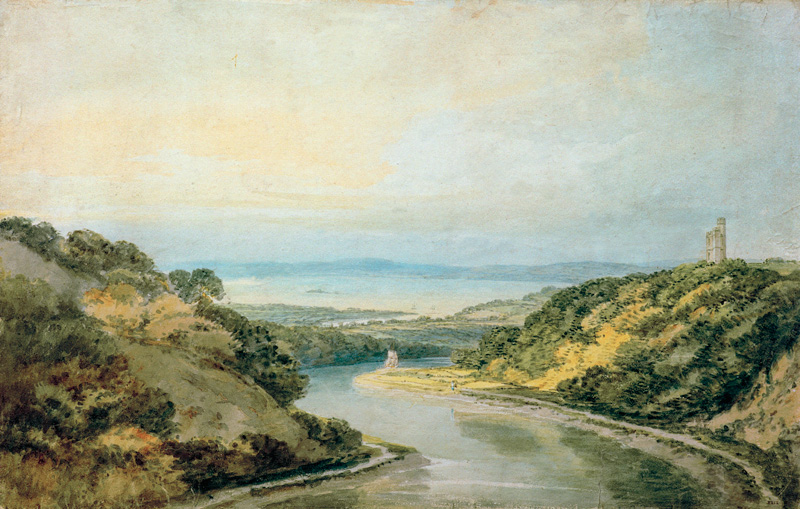 W.Turner / Avon Gorge / Watercolour from William Turner