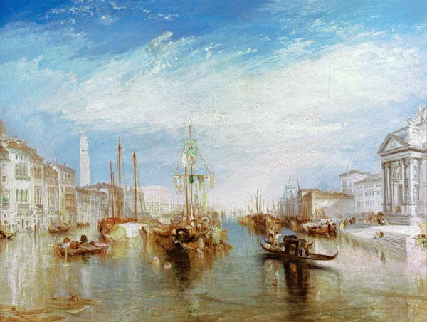 Venedig, Canal Grande / Gem.von W.Turner from William Turner