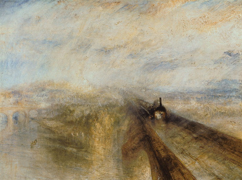 Rain, steam and speed from William Turner