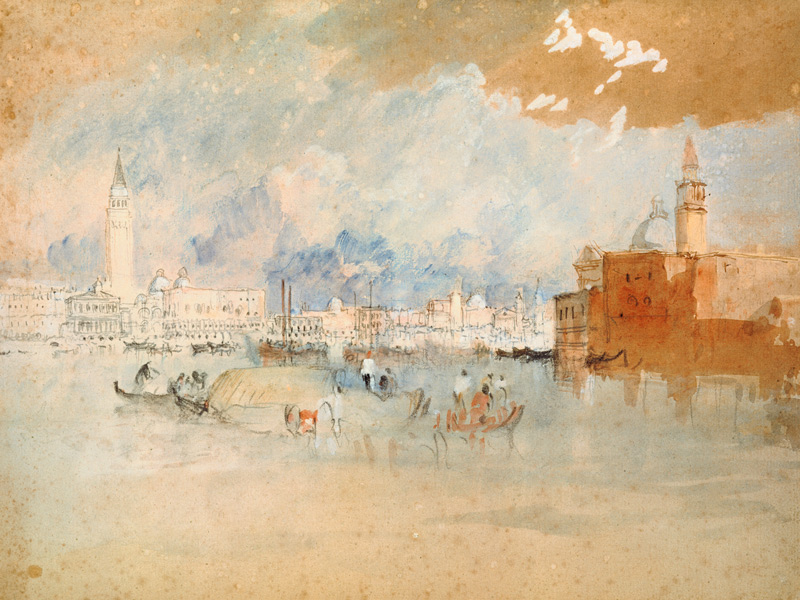 Venice, seen by the lagoon from William Turner