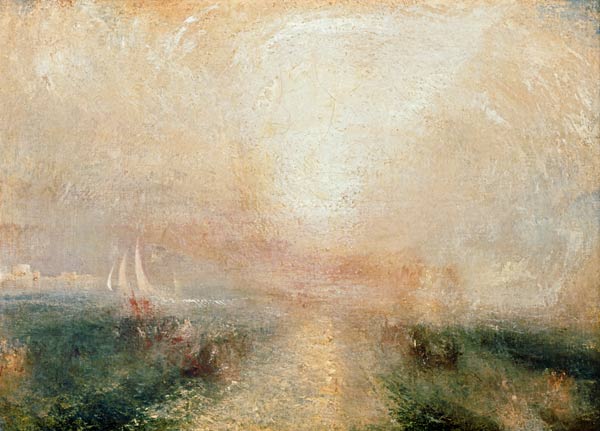 Yacht aproaching the Coast Canvas from William Turner