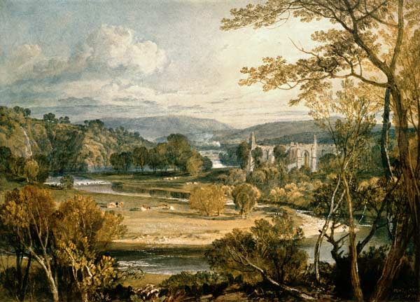 Look to the Bolton Abbey, Wharfedale from William Turner